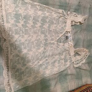 Lace tank top
